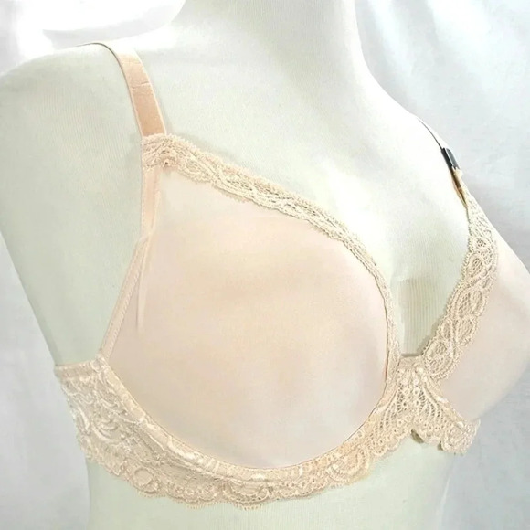 32DD Paramour 135008 Vivien Plunge Contour UW Bra‎ Nude NWT - Picture 2 of 11